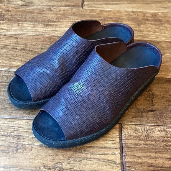 Tatami By Birkenstock Woven Slide Sandals Slip On Size 6 - Picture 7 of 12